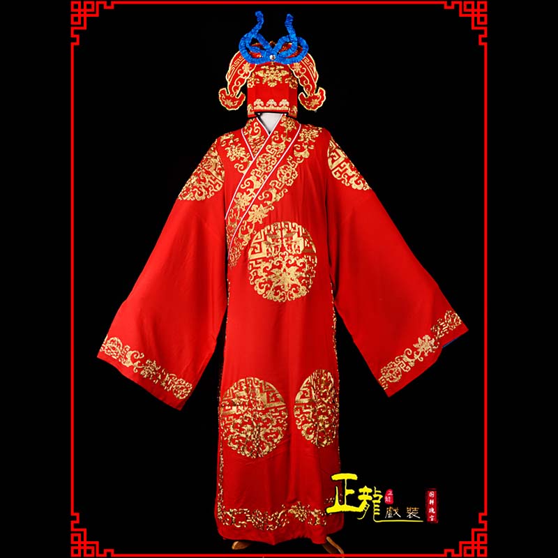 临淄武生服装软绉全金武生衣