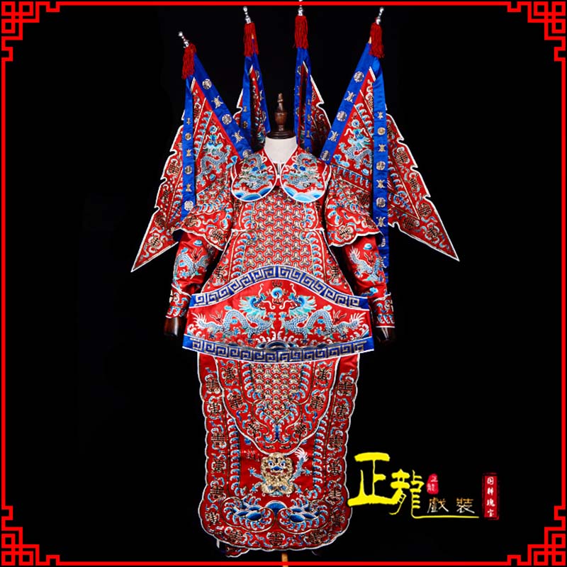 临淄武生戏服戏曲武将靠